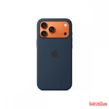 Apple iPhone 17 Pro Max MagSafe-rögzítésű éjfekete szilikontok tok és táska