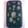 Apple iPhone 3G -gumis- (Rugby), Szilikon tok, S-Case, fekete