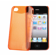 Apple iPhone 4, Hátlap tok, narancs - Vennus tok és táska
