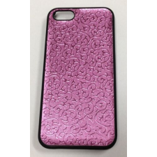 Apple iPhone 5/5S/SE/6C, Hátlap tok, rózsaszín - virágos tok és táska
