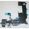 Apple iPhone 5C, Átvezető szalagkábel (Flex), Töltő csatlakozó, fekete
