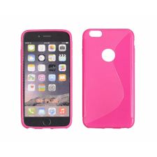 Apple iPhone 6 Plus/6S Plus, Szilikon tok, S-Case, rózsaszín tok és táska