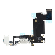 Apple iPhone 6S Plus (5,5&quot;) fehér töltéscsatlakozó jack csatlakozóval + flexkábellel mobiltelefon, tablet alkatrész