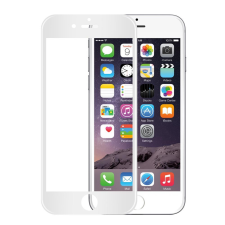 Apple iPhone 7 8 SE 2020 SE 2022 edzett üveg 5D FEHÉR TELJES KÉPERNYŐS FULL SCREEN HAJLÍTOTT tempered glass kijelzőfólia kijelzővédő védőfólia karcálló kijelzős mobiltelefon kellék