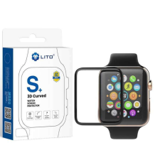 Apple iWatch 1/2/3 42mm Lito S+ 3D Fólia - Átlátszó okosóra kellék