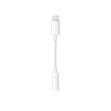 Apple Lightning-adapter 3,5 mm-es fejhallgató jack csatlakozóhoz, MMX62ZM/A kábel és adapter