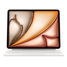 Apple Magic Keyboard billentyűzettok 13" iPad Airhez (M3, M2) (magyar, fehér) (MDFW4MG/A) tablet tok