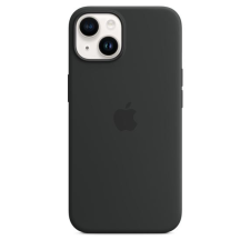 Apple MagSafe-rögzítésű iPhone 14 szilikontok éjfekete (MPRU3ZM/A) (MPRU3ZM/A) tok és táska