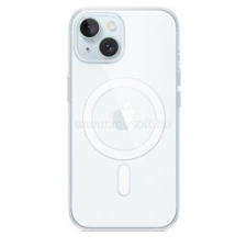 Apple MagSafe-rögzítésű iPhone 15 tok (átlátszó) (MXRK3ZM/A) tok és táska