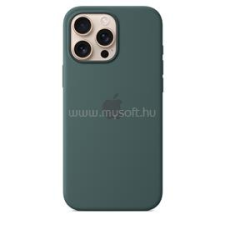 Apple MagSafe rögzítésű iPhone 16 Pro Max szilikontok (tózöld) (MA7V4ZM/A) tok és táska