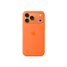 Apple MagSafe-rögzítésű iPhone 17 Pro Max-szilikontok – narancssárga (MGFL4ZM/A) tok és táska
