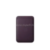Apple MagSafe-rögzítésű iPhone FineWoven-szövettárca (szeder) (MA7A4ZM/A)