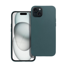 Apple Matt Apple iPhone 15 Plus szilikon tok, zöld tok és táska