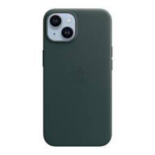 Apple MPP53ZM/A Apple Leather Magsafe tok iPhone 14 készülékhez erdőzöld tok és táska