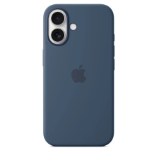 Apple MYY23ZM/A Apple Silicone Magsafe tok iPhone 16 készülékhez denim tok és táska