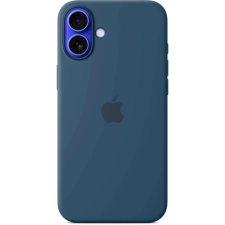 Apple Silikon Case MagSafe iPhone 16 Plus eredeti Szilikon Telefon tok - Denim tok és táska