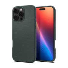 Apple Spigen Liquid Air Apple iPhone 16 Pro tok Abyss Green, zöld tok és táska
