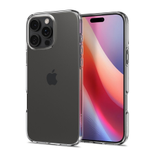 Apple Spigen Liquid Crystal iPhone 16 Pro max tok, Crystal Clear, átlátszó ACS07984 tok és táska