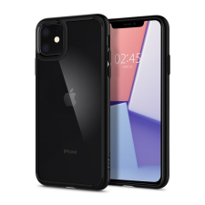 Apple Spigen Ultra Hybrid Apple iPhone 11 Matte Black tok, fekete tok és táska