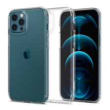 Apple Spigen Ultra Hybrid Apple iPhone 12/12 Pro tok, Crystal Clear, átlátszó tok és táska