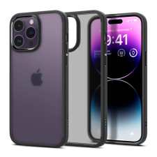 Apple Spigen Ultra Hybrid Apple iPhone 14 Pro Max Frost Black tok, fekete tok és táska