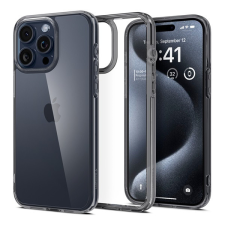 Apple Spigen Ultra Hybrid Apple Iphone 15 Pro Max Space Crystal tok, fekete-átlátszó tok és táska