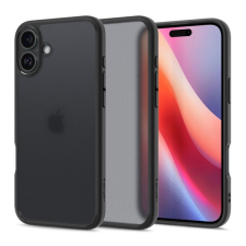 Apple Spigen Ultra Hybrid Apple iPhone 16 tok, Frost, fekete tok és táska