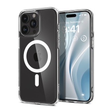 Apple Spigen Ultra Hybrid MagFit Apple iPhone 15 Pro Max MagSafe tok, Fehér tok és táska