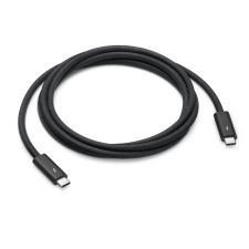 Apple Thunderbolt 4 Összekötő Fekete 1.8m MW5J3ZM/A kábel és adapter