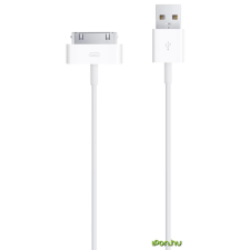 Apple USB Apple 30 pin Töltő/adatkábel Fehér 1m ma591zm/c kábel és adapter