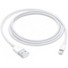 Apple USB töltő- és adatkábel, Lightning, 100 cm, MD818ZM/A utódja, Apple, fehér, gyári (RS92652) kábel és adapter