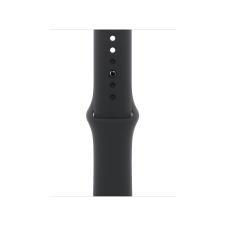 Apple Watch 42 mm-es fekete sportszíj - S/M (MXLJ3ZM/A) okosóra kellék