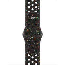 Apple Watch 42mm Nike sportszíj - M/L - Midnight Black okosóra kellék