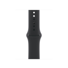 Apple Watch 46 mm-es sportszíj M/L fekete okosóra kellék
