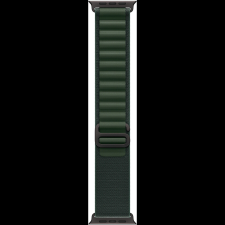 Apple Watch 49 mm Alpesi pánt, S - sötétzöld / fekete titán (MYPQ3ZM/A) okosóra kellék