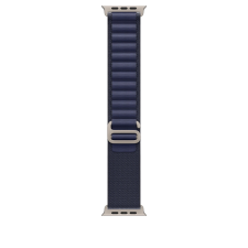 Apple Watch 49 mm-es alpesi pánt M tengerészkék-natúr titán okosóra kellék