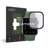  Apple Watch 4-5 (44 mm), Kijelzővédő fólia, ütésálló fólia (az íves részre nem hajlik rá!), Tempered Glass (üveg), Hybrid Glass, fekete