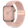  Apple Watch 6/7/8/9/10/SE (40 / 41 / 42 mm) okosóra szíj - Tech- Protect Nylonmag - rose gold szövet szíj
