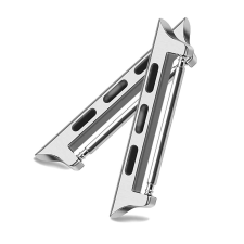 Apple Watch adapter 20/22/24 mm óraszíjhoz - Ezüst okosóra kellék