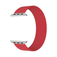Apple Watch Fonott Körpánt - Piros, 38/40/41 mm, M okosóra kellék