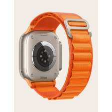  Apple Watch kompatibilis alpesi szíj, alpesi pánt narancs okosóra kellék