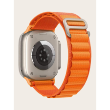 Apple Watch kompatibilis alpesi szíj, alpesi pánt narancs okosóra kellék