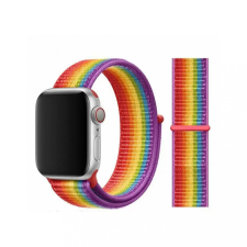 Apple Watch lélegző sport szíj 42/ 44/ 45/ 49 mm, Szivárvány okosóra kellék