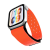  Apple Watch | Lycra, narancssárga sport szíj | 38, 40, 41mm | Lisbon kollekció