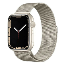 Apple Watch milánói fém óraszíj /starlight/ 40/41 és 42mm okosóra kellék