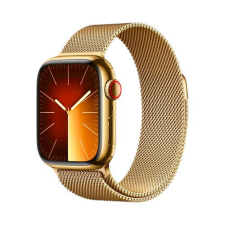 Apple Watch Milánói Szíj - Arany, 42/44/45/49 mm okosóra kellék