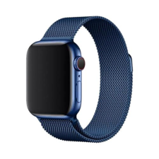 Apple Watch Milánói Szíj - Kék, 42/44/45/49 mm okosóra kellék