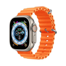 Apple Watch Óceán Szíj - Narancssárga, 42/44/45/49 mm okosóra kellék