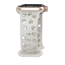 Apple Watch Paw szilikon óraszíj/fehér/38/40/41mm okosóra kellék