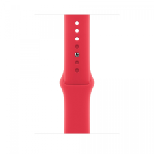 Apple Watch S4/S5/S6/S7/S8/S9/SE/Ultra Gyári Sport pánt 42/44/45/49mm - Product Red M/L okosóra kellék